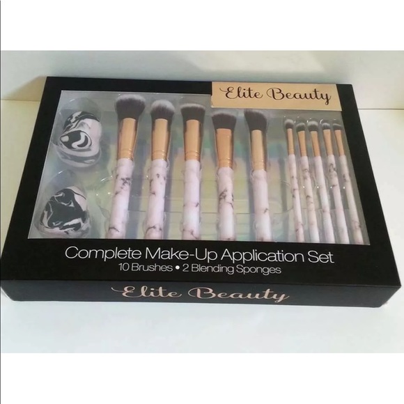 ELITE BEAUTY COMPLETE MAKEUP APPLICATION BRUSHES - Picture 10 of 10